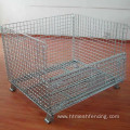 800x900x1200mm foldable galvanized iron basket Pallet mesh